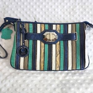 MC Marc Chantal Leather Purse Blues Western Clutch Snakeskin Hand Bag Country
